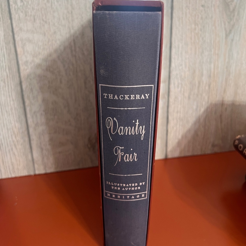 Vanity Fair William Makepeace Thackeray 1940 Heritage Press Illustrated Slipcase